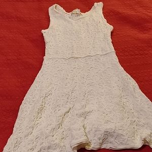 Max studio dress, white, barely used like new